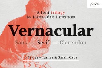 Vernacular Serif Fonts for Authentic Design Projects